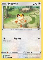 Meowth 199/264 (Fusion Strike), Ophalen of Verzenden, Nieuw, Losse kaart, Foil