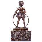 Figuur - Brons, Marmer, Antiek en Kunst