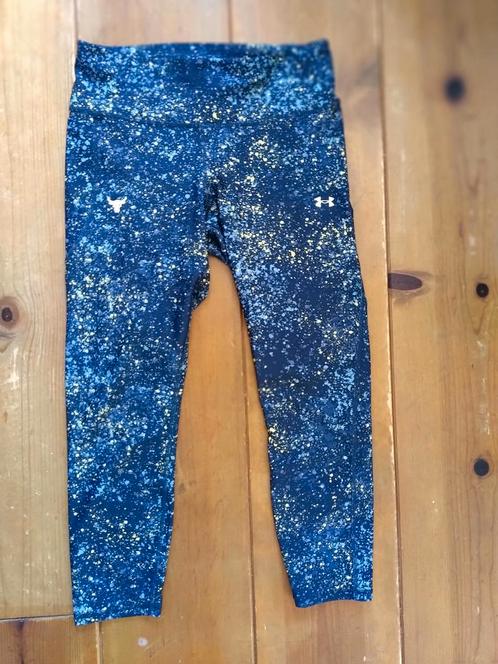 sportleggings en shirts van Under Armour maat L of XL, Kleding | Dames, Sportkleding, Zwart, Maat 42/44 (L), Zo goed als nieuw