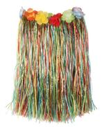 Hawaii rok meerkleurig 50 cm, Kleding | Dames, Carnavalskleding en Feestkleding, Ophalen of Verzenden, Nieuw