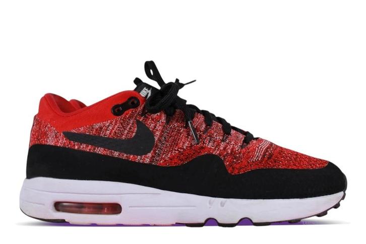 Nike Air Max 1 Ultra 2.0 Flyknit University Red • 44.5, Kleding | Heren, Schoenen, Sneakers of Gympen, Ophalen of Verzenden