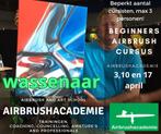 Airbrush beginners cursus Wassenaar, Werk of Loopbaan