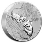 Lunar III - Year of the Mouse 10 kg 2020, Postzegels en Munten, Zilver, Losse munt, Verzenden