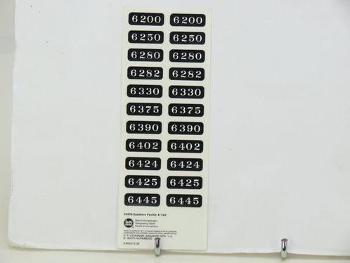 LGB Stickervel 011 (Toevoegingen, Locs en Wagons), Hobby en Vrije tijd, Modeltreinen | Overige schalen, Overige typen, Nieuw, LGB