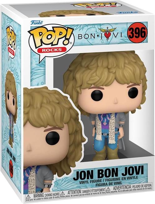 Funko Pop! - Rocks Jon Bon Jovi #396 | Funko - Hobby, Verzamelen, Poppetjes en Figuurtjes, Nieuw, Verzenden