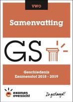ExamenOverzicht - Samenvatting Geschiedenis VWO, Boeken, Verzenden, Gelezen, ExamenOverzicht