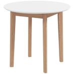 TRUUSK Eettafel Keukentafel Ronde Tafel, Scandi Design, 75 C, Huis en Inrichting, Tafels | Eettafels, Verzenden, Nieuw