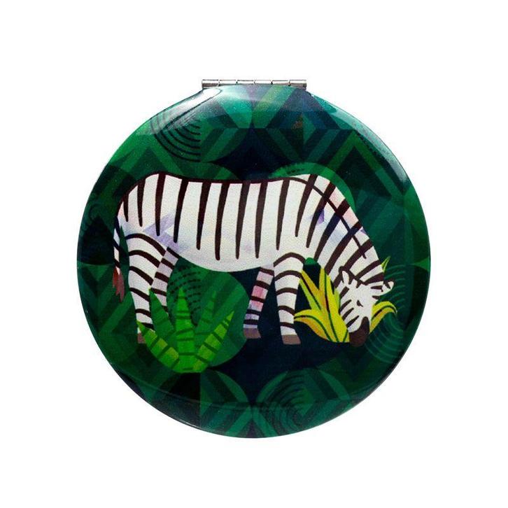 Spiegeltje Make-Up Compact Klep - Animals Kingdom - Dierenri, Huis en Inrichting, Woonaccessoires | Spiegels, Nieuw, Ophalen of Verzenden