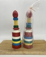 Vintage Soviet Union (USSR) Wooden Stacking Tower (marked