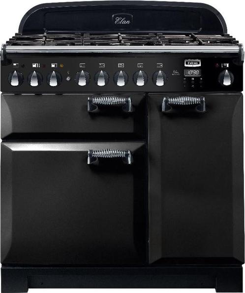 Falcon Elan Deluxe 90 gas fornuis - outlet, Witgoed en Apparatuur, Fornuizen, 60 cm of meer, Vrijstaand, 5 kookzones of meer, Energieklasse A of zuiniger