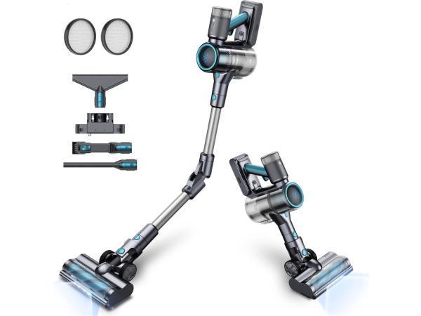 Veiling - Steelstofzuiger Draadloos - Zonder Zak op Accu - 4, Witgoed en Apparatuur, Stofzuigers