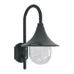 vidaXL Tuin wandlamp E27 42 cm aluminium donkergroen, Verzenden, Nieuw
