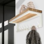 Kapstok - Industrieel - Eiken, Huis en Inrichting, Woonaccessoires | Wandplanken en Boekenplanken, Verzenden, Nieuw