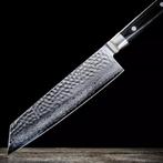 Yaxell Zen Kiritsuke Koksmes 20 cm – 37 Lagen Damaststaal., Huis en Inrichting, Keuken | Bestek, Ophalen of Verzenden, Nieuw, Overige materialen