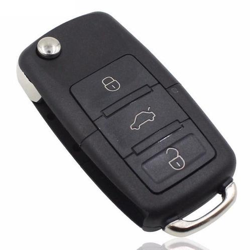 Volkswagen klapsleutel behuizing 3 knoppen, Auto-onderdelen, Overige Auto-onderdelen, Verzenden