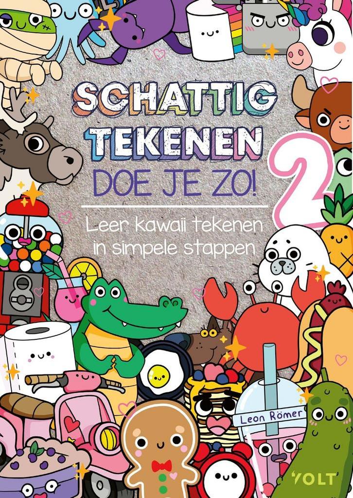 Schattig tekenen doe je zo! 2 - deel 2 (9789021482590), Boeken, Kinderboeken | Kleuters, Nieuw, Verzenden
