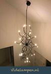 Vide lamp Industrieel zwart of RVS geborsteld op maat + LED