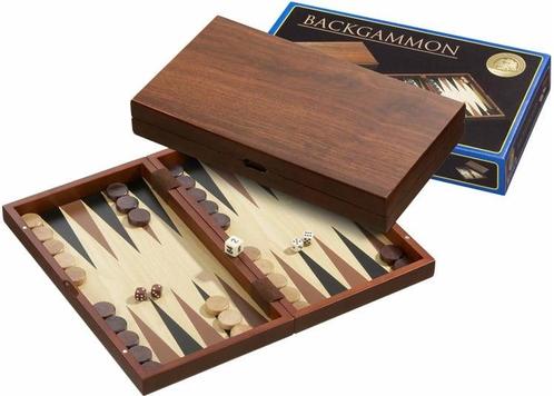 Backgammon Cassette - Andros Medium | Philos -, Hobby en Vrije tijd, Gezelschapsspellen | Bordspellen, Nieuw, Verzenden