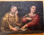 Spaanse school (XVII) - San Bartolomé y San Felipe, Antiek en Kunst