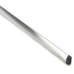 Dorpelstrip | Ellen | 1 meter (Veloursborstel, RVS), Verzenden, Nieuw