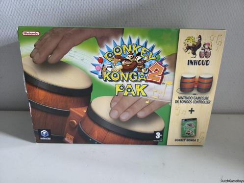 Nintendo Gamecube - Donkey Konga Pak 2 - Bongos - New, Spelcomputers en Games, Spelcomputers | Nintendo GameCube, Gebruikt, Verzenden