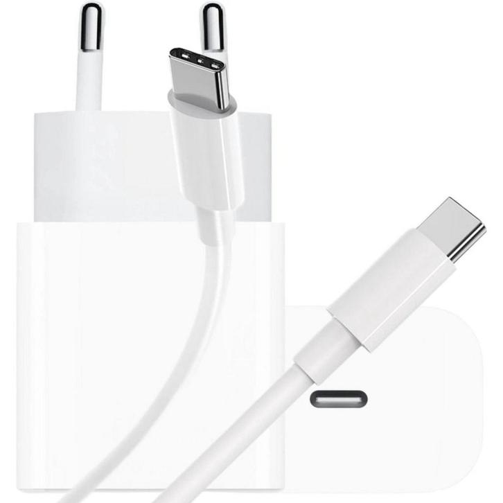Oplader Samsung A53 + USB-C kabel - 2 Meter - Snellader, Telecommunicatie, Mobiele telefoons | Telefoon-opladers, Ophalen of Verzenden