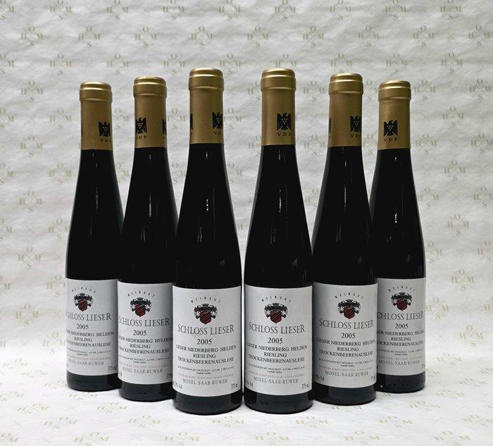 2005 Schloss Lieser, TBA - Thomas Haag, Niederberg Helden, Verzamelen, Wijnen