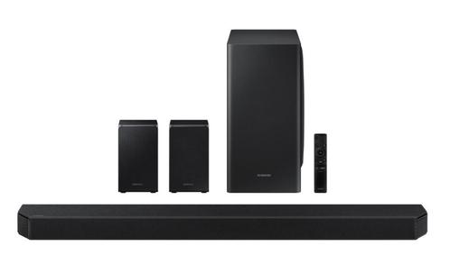Samsung HW-Q950T - Dolby Atmos soundbar met WiFi en BT, Audio, Tv en Foto, Soundbars, Zo goed als nieuw, Bluetooth, Met externe subwoofer