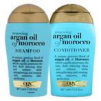 OGX Argan Oil of Morocco Mini Shampoo + Conditioner Pakket, Nieuw, Verzenden