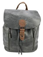 Antraciet leren rugzak Flores Lederwaren, Sieraden, Tassen en Uiterlijk, Tassen | Schoudertassen, Verzenden, Nieuw