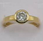 Ring Geel goud Diamant  (Natuurlijk), Sieraden, Tassen en Uiterlijk, Antieke sieraden