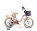 Zonix Meisjesfiets 14 Inch Licht Pastelroze Kinderfiets Met, Ophalen of Verzenden, Nieuw, Zonix