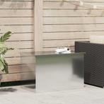 vidaXL Buitenopslagdoos Zilver 80 x 50.5 x 50 cm, Huis en Inrichting, Woonaccessoires | Kisten, Verzenden, Nieuw