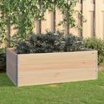 vidaXL 3 st Plantenbakken verhoogd 100x150 cm massief, Tuin en Terras, Minder dan 30 cm, 100 cm of meer, Verzenden, Nieuw