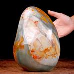 Polychroom Jaspis – De Kunst van de Natuur - Hoogte: 231 mm, Verzamelen, Mineralen en Fossielen