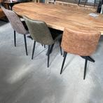 AANBIEDING, tafel+6 stoelen , VOORJAARSAANBIEDING, NIEUW, Huis en Inrichting, 50 tot 100 cm, Nieuw, 150 tot 200 cm, Landelijk, modern, industrieel