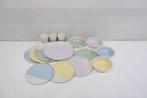 Bo-Camp - Pastel - Servies - Annecy - 16 Stuks, Verzenden, Zo goed als nieuw
