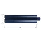 Rotec Diamantboor, M30-Aansl., Blauw, Nat, Ø121X400, Nieuw, Verzenden