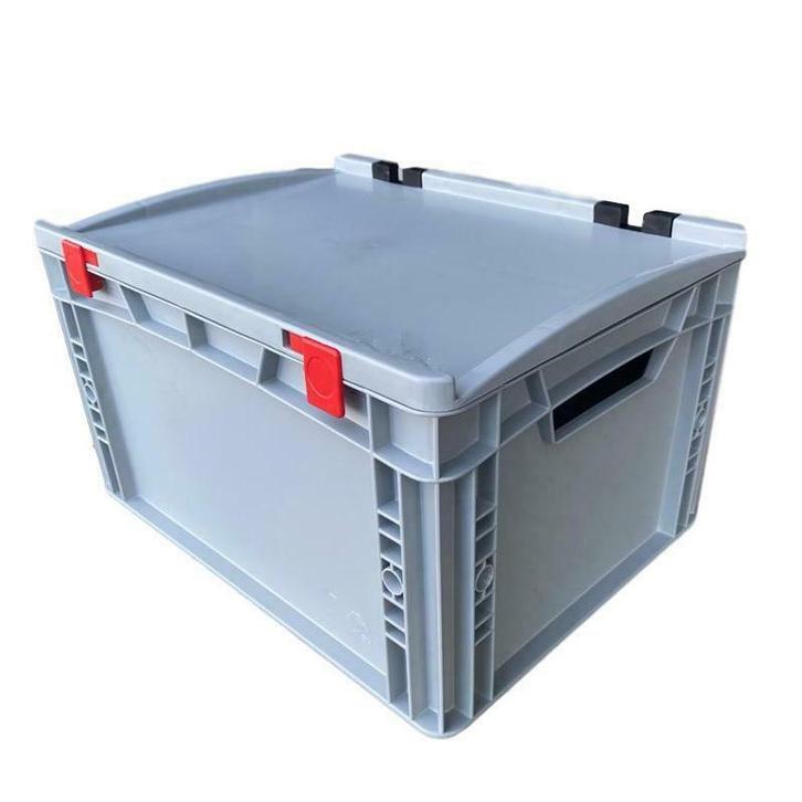 Kratten met geïntegreerd deksel stapelbak 40x30 of 60x40cm, Doe-het-zelf en Verbouw, Kratten en Dozen, Minder dan 50 cm, Nieuw