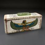 Replica van het oude Egypte Begrafenis Canopische kist met
