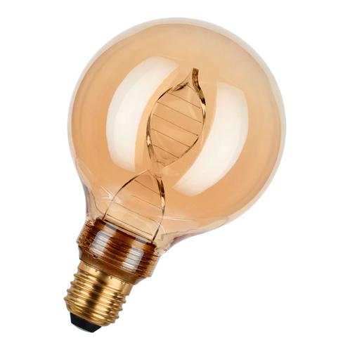 Bailey Spiraled Glow G95 LED-lamp E27 3.5W 120lm 1800K Go..., Huis en Inrichting, Lampen | Overige, Nieuw, Ophalen of Verzenden