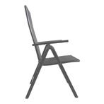 Standenstoel - Veneto - Antraciet - Aluminium - Lesli Living, Verzenden, Nieuw