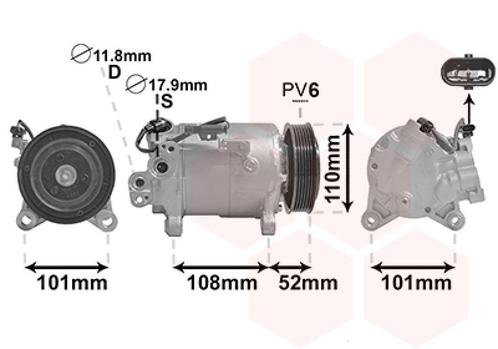 AIRCO COMPRESSOR VOOR BMW 2 AT/GT F45/46 2013-2021, Auto-onderdelen, Airco en Verwarming, Nieuw, Ophalen of Verzenden