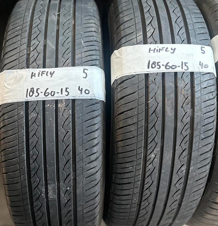 2x185-60-15 Hifly Zomer 2x5m €40 Per Band 185 60 15, Auto-onderdelen, Banden en Velgen, 15 inch, Zomerbanden, 185 mm, Personenwagen
