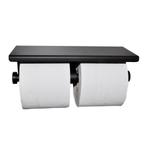 Toiletrolhouder Wiesbaden Dubbel Met Plateau Legplankje Mat, Ophalen of Verzenden, Nieuw