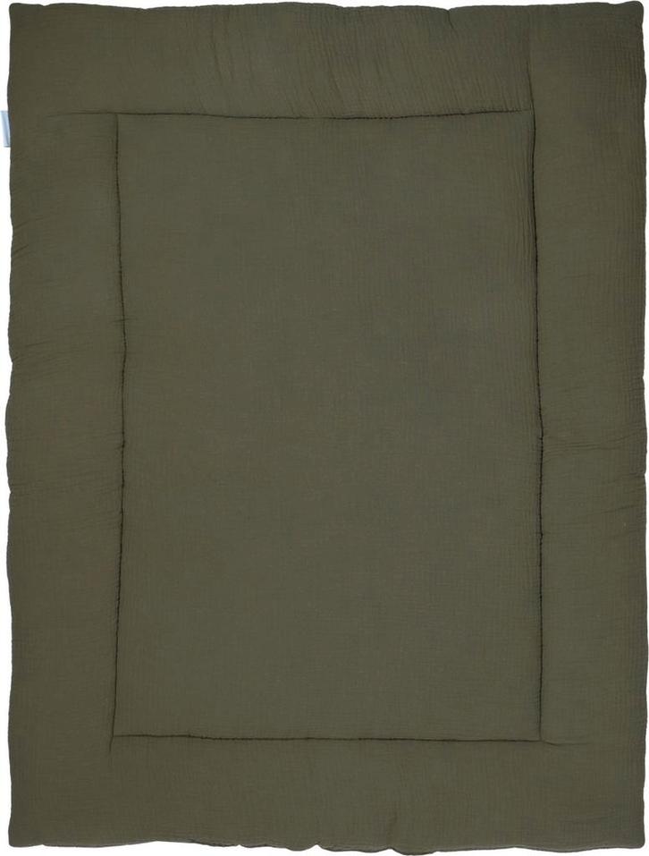 MamaLoes Soft Cotton Groen 80 x 100 cm Boxkleed ML020260, Kinderen en Baby's, Boxen, Nieuw, Verzenden