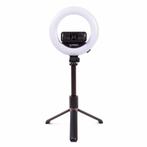 Benson Selfie stick met statief - LED ringlamp - driepoot..., Ophalen of Verzenden, Nieuw