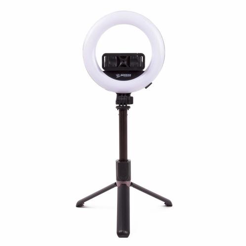 Benson Selfie stick met statief - LED ringlamp - driepoot..., Telecommunicatie, Mobiele telefoons | Toebehoren en Onderdelen, Nieuw