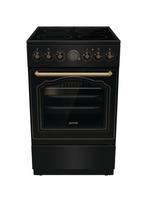 Gorenje GECS5B70CLB cm. 50 - 4 elektrische zones + 1749, Witgoed en Apparatuur, Fornuizen, Ophalen of Verzenden, Nieuw