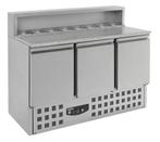 COMBISTEEL PIZZAWERKBANK 3 DEUREN - COMPACT LINE, Verzenden, Nieuw in verpakking